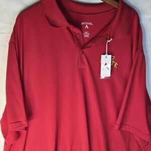 Antigua Men's Bold Red Iowa State Polo Sz M